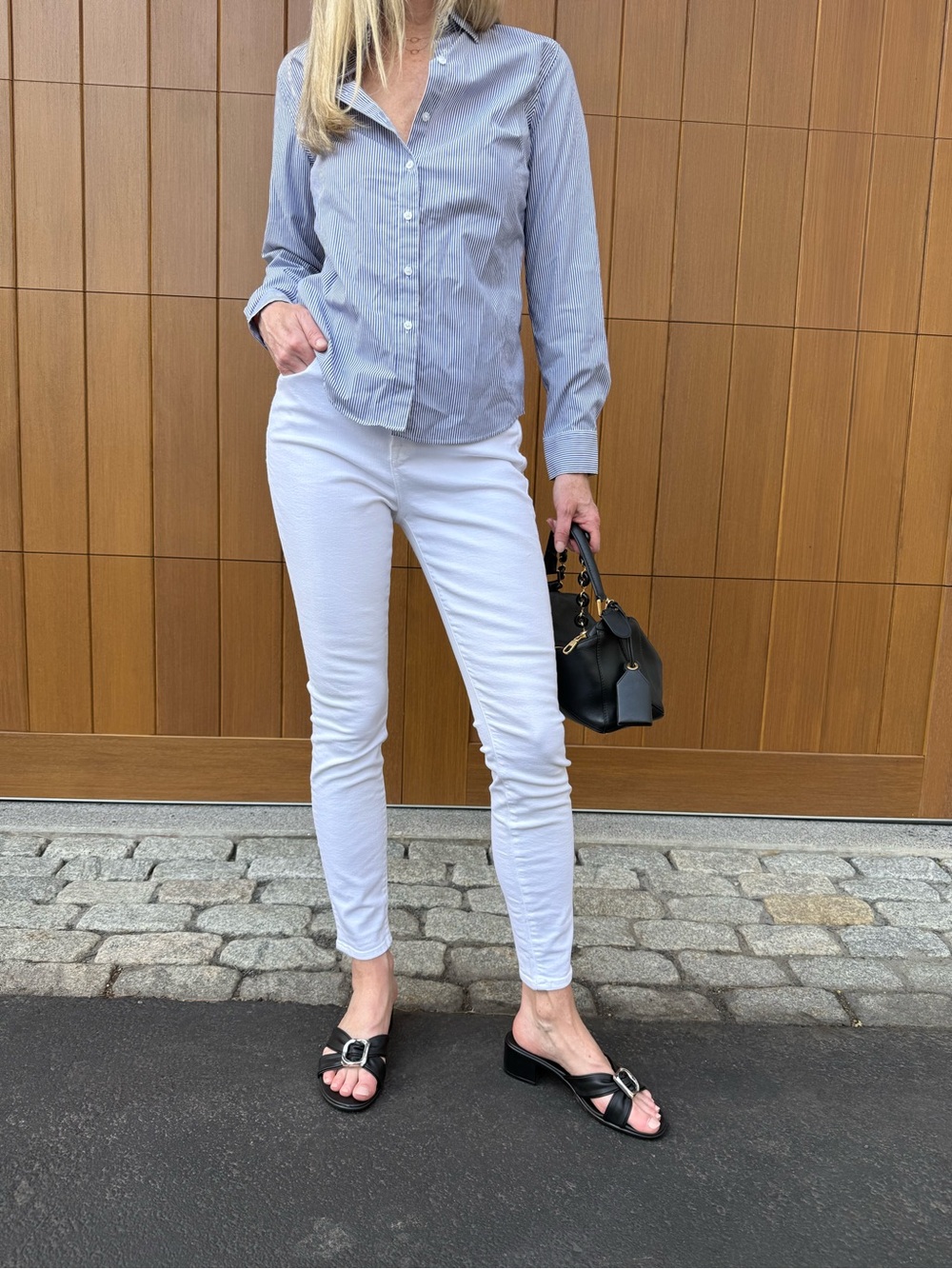 Frame Denim Le High Skinny Jeans Preppy Old Money Quiet Luxury